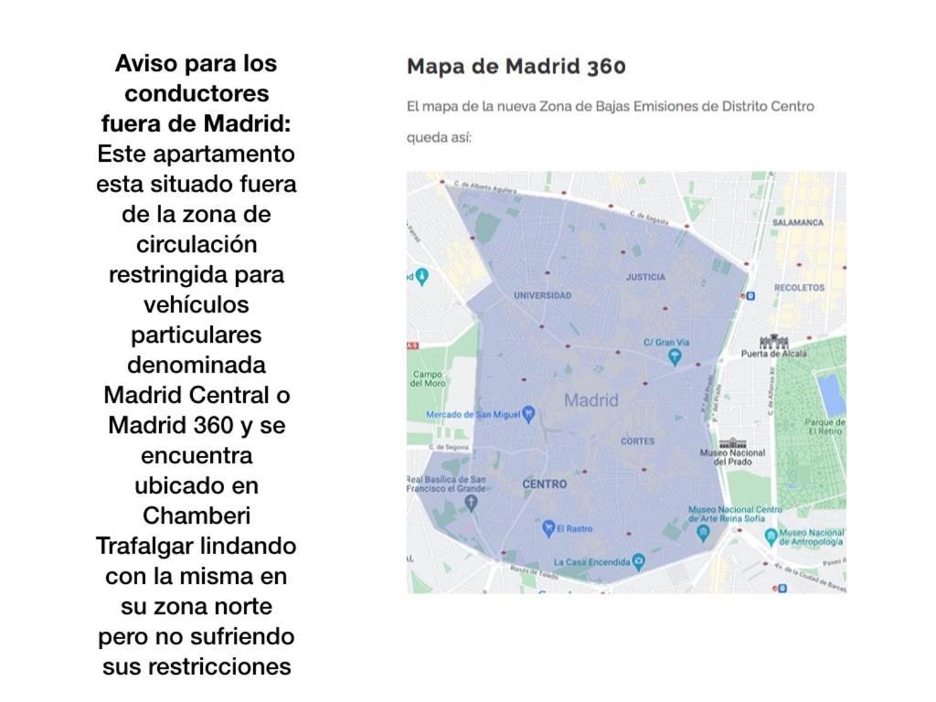 Apartamento Madrid Downtown Chamberi Exterior foto
